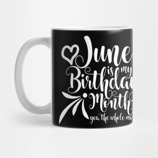 June Birthday Mug